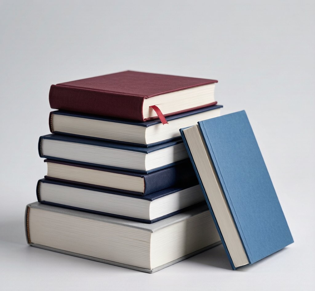 Impresión y encuadernación de libros: pegado, tapa dura, grapa