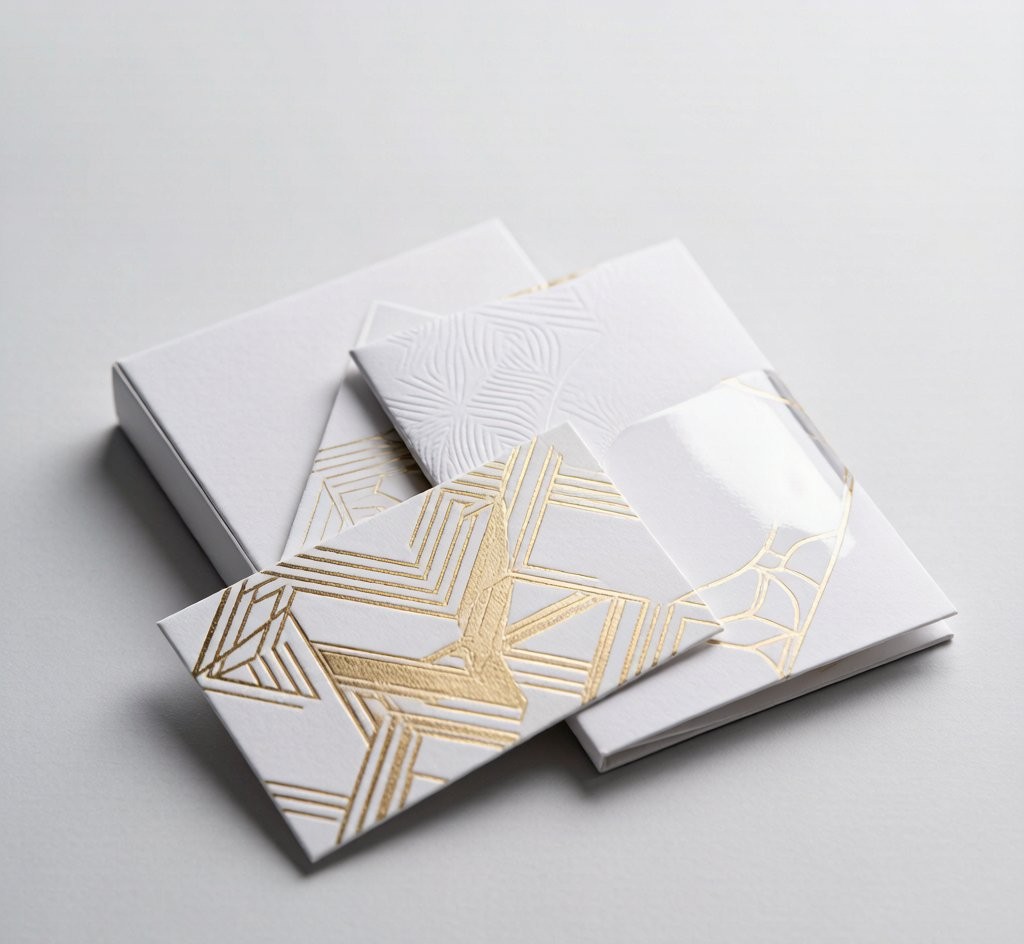Acabado de impresión premium: foil, relieve y spot UV